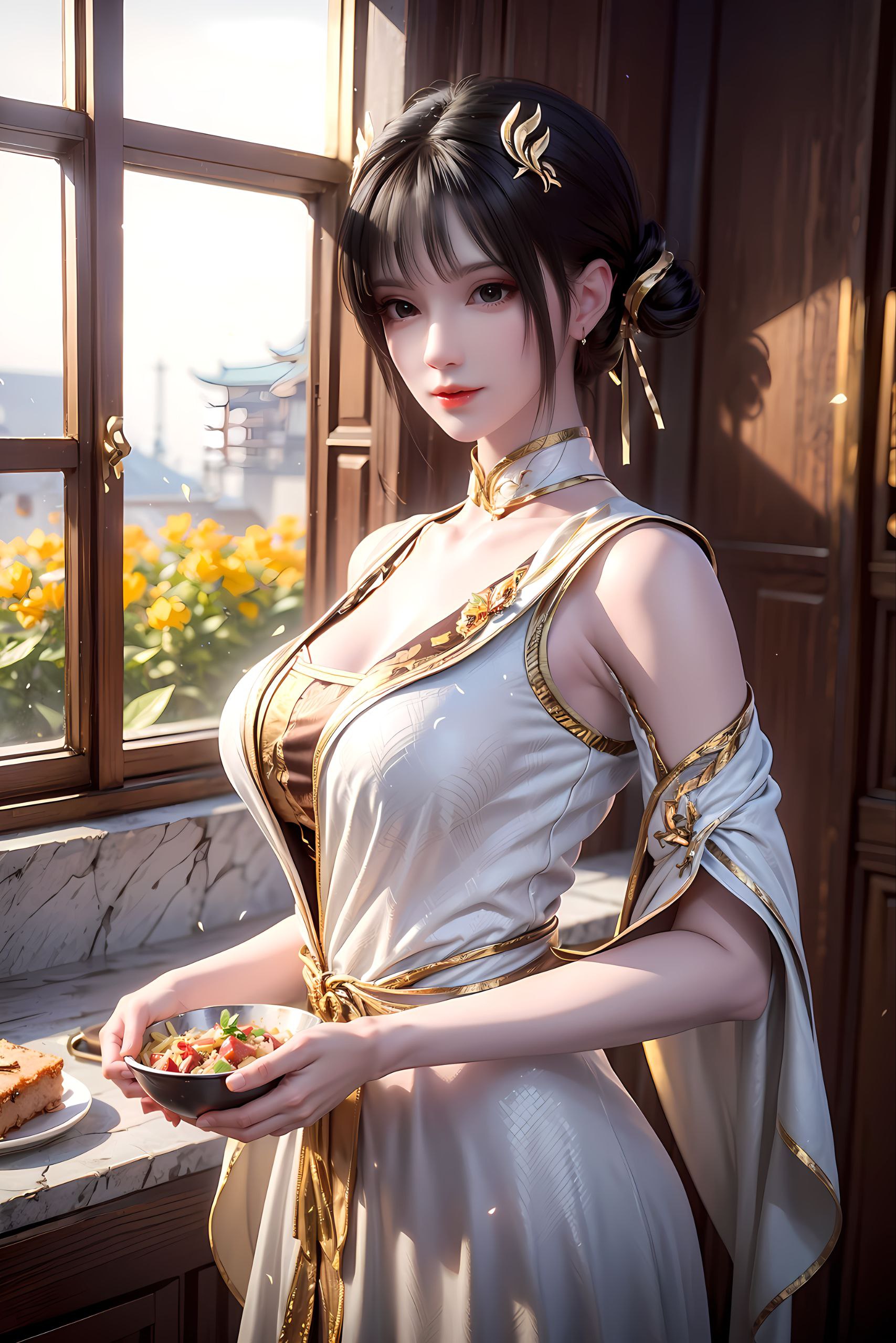 充满了温暖
